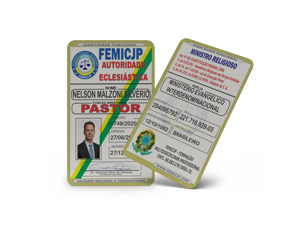 Keycard Mockup Template Isolated PSD